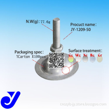 Foot Cup for Lean Pipe|Industria Equipment Fittings|Metal Fittings
